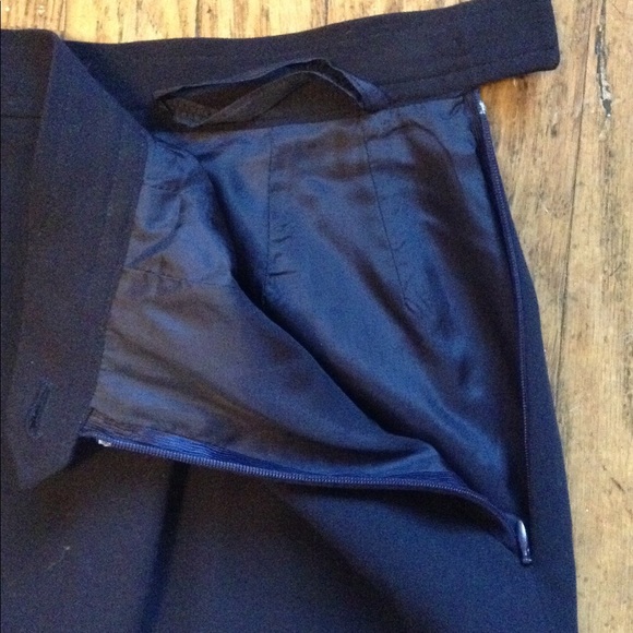 YSL Pencil Skirt w/Pockets! Wool Crepe! Size 38 - Picture 6 of 8
